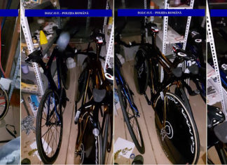 Infractori în Bacău, hoți în Vrancea: Patru persoane care vindeau cocaină în Bacău au furat bicicletele de 600.000 euro ale lotului de ciclism al Italiei