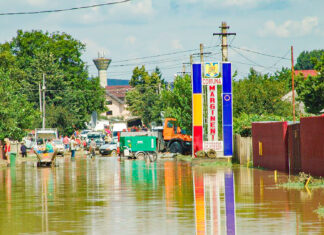 Cod portocaliu și risc de viituri și inundații pe râurile din aproape toată țara! Cum este afectat județul nostru?